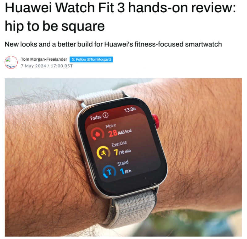 T 3：Apple Watch SE的强劲对手MG电子游戏外媒高分推荐华为WATCH FI(图6)